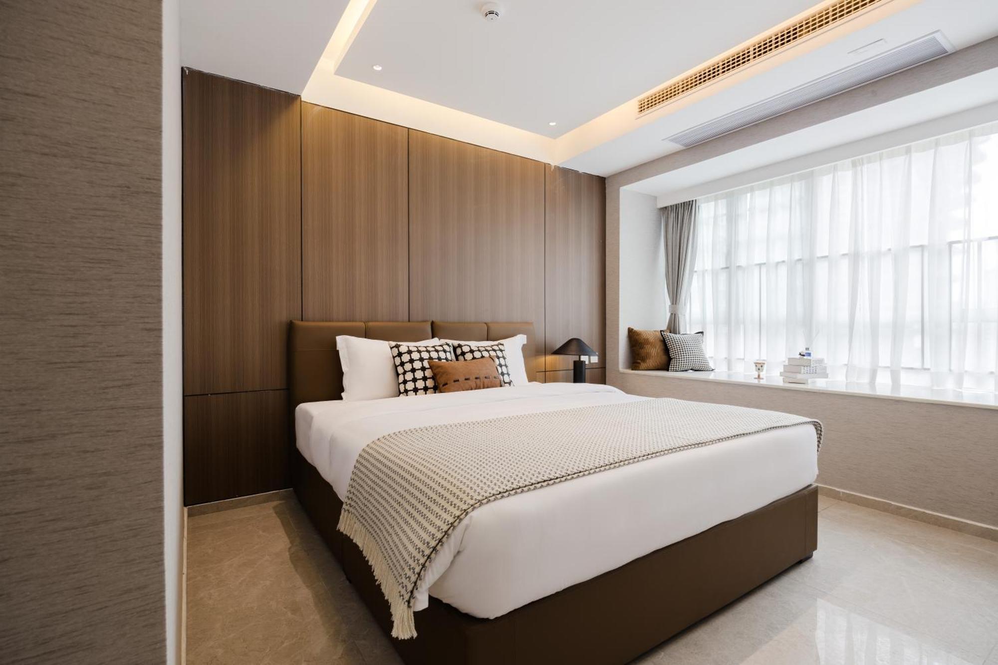 Boruisi Video And Audio Light House - Shenzhen Convention And Exhibition Center Gangxia Metro Station Aparthotel Exterior foto