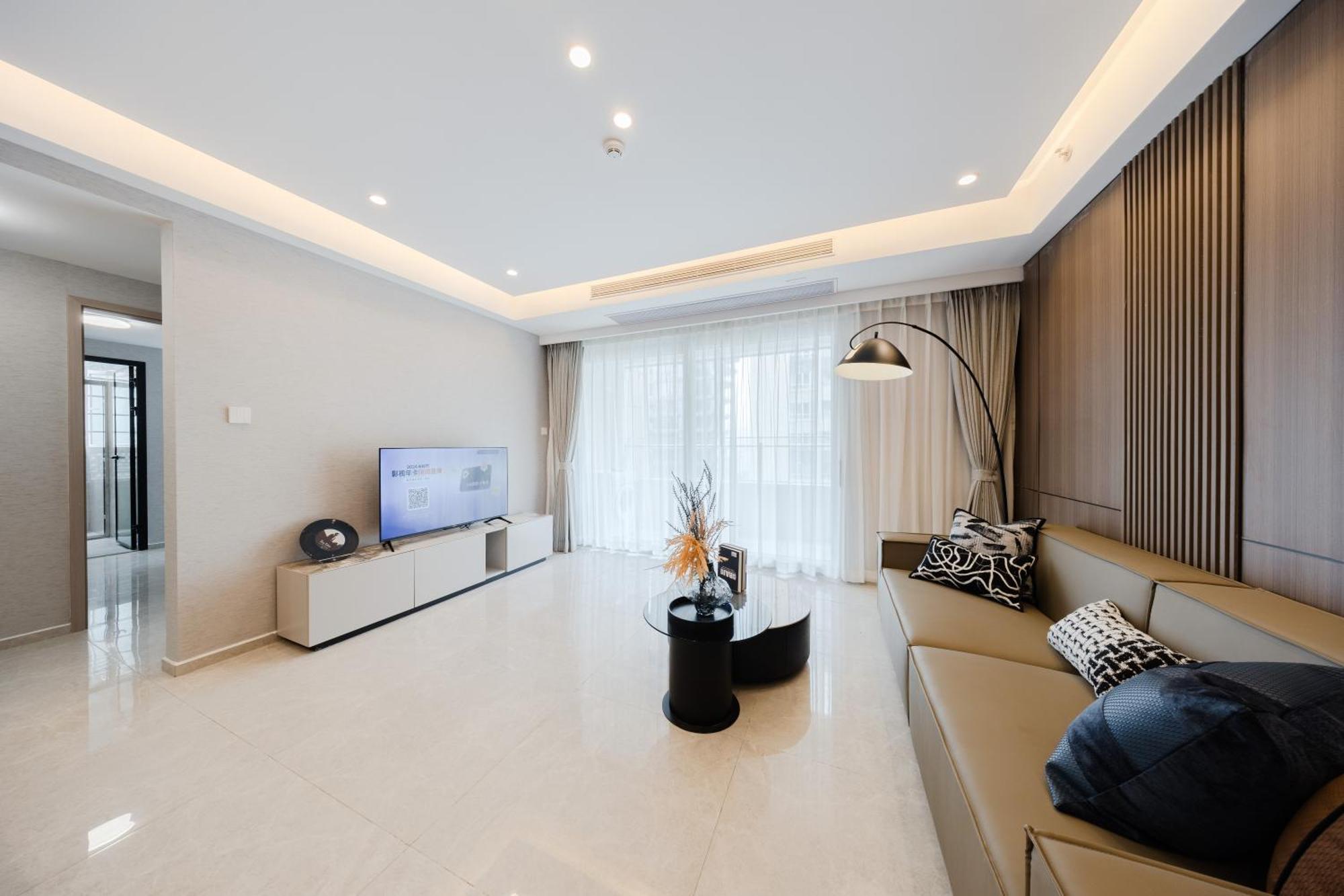 Boruisi Video And Audio Light House - Shenzhen Convention And Exhibition Center Gangxia Metro Station Aparthotel Exterior foto
