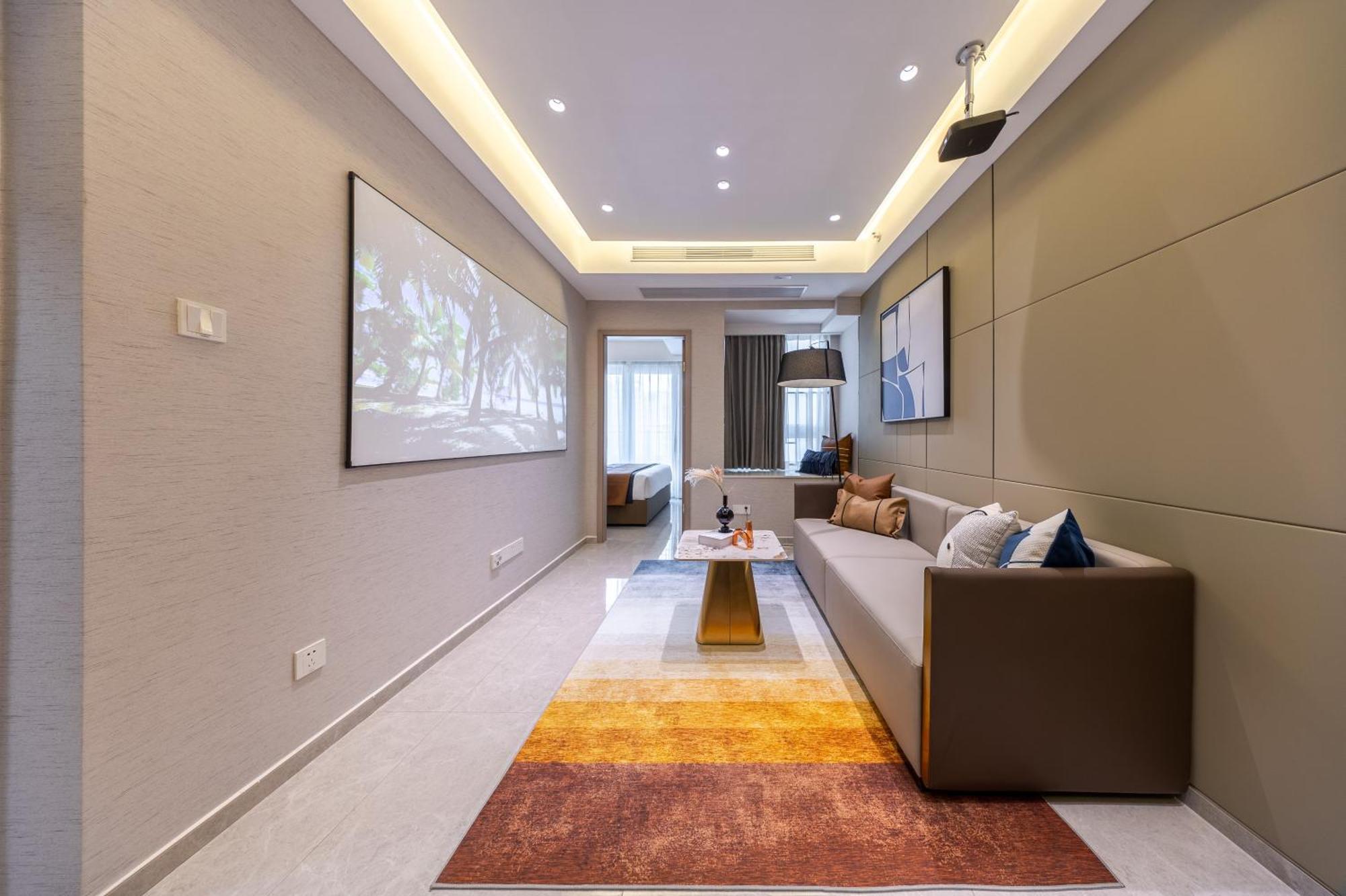 Boruisi Video And Audio Light House - Shenzhen Convention And Exhibition Center Gangxia Metro Station Aparthotel Exterior foto