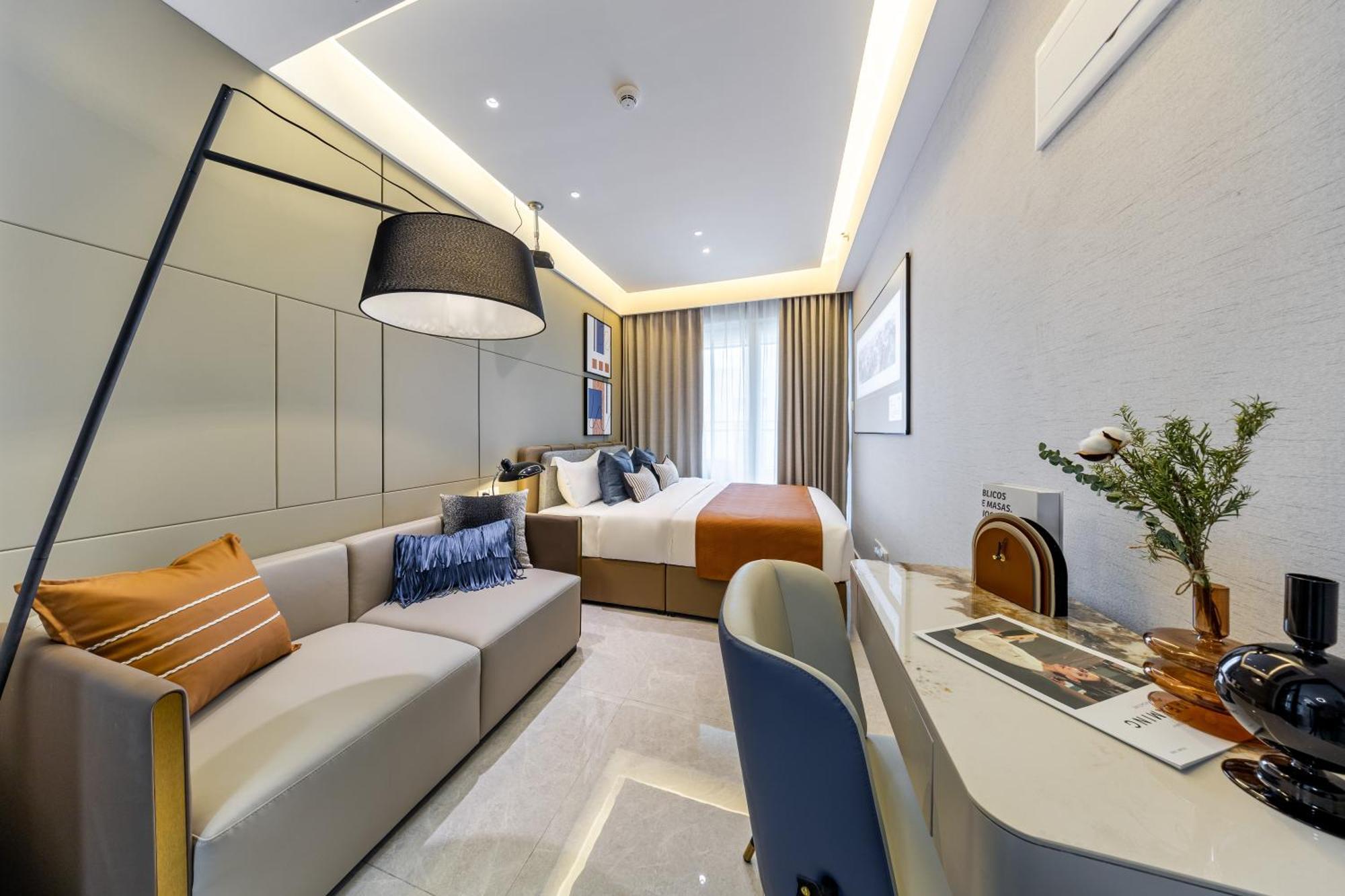 Boruisi Video And Audio Light House - Shenzhen Convention And Exhibition Center Gangxia Metro Station Aparthotel Exterior foto